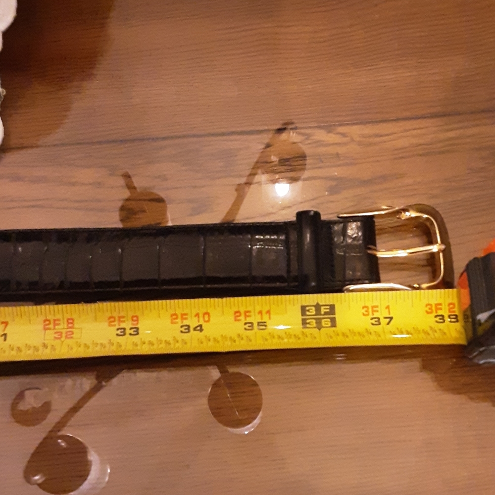 Brighton Leather Black Ladies Belt